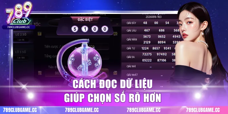 Cách đọc dữ liệu giúp chọn số rõ hơn